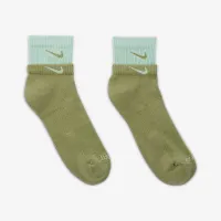 Nike Everyday Plus Cushioned тренировочные Ankle носки цвет зеленый