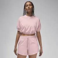 Nike Jordan жіноча Knit Cropped Top Pink