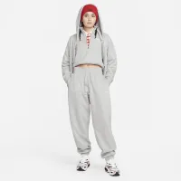 Nike Sportswear Phoenix Fleece жіноча З високою талією оверсайз Sweatpants колір сірий