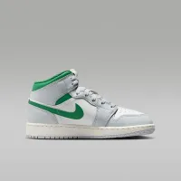 Nike Air Jordan 1 Mid Big детские Кроссовки цвет белый