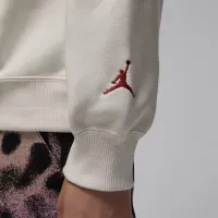 Nike Jordan Brooklyn Fleece жіноча Pullover Толстовка з капюшоном колір сірий