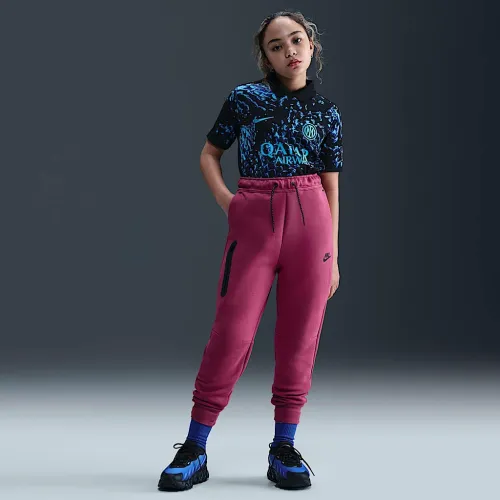 Nike Sportswear Tech Fleece Girls' Joggers цвет фиолетовый