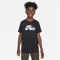 Nike Sportswear Big детские футболка цвет черный