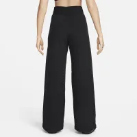 Nike Sportswear Phoenix Plush женская С высокой Талией Wide-Leg Cozy Fleece Pants цвет черный