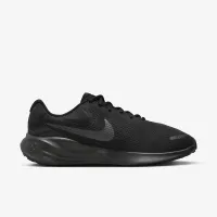 Nike Revolution 7 мужские Road Running Кроссовки (Extra Wide) цвет черный