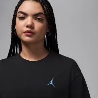 Nike Jordan жіноча Graphic футболка колір чорний