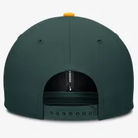 Athletics Pro мужские Nike Dri-FIT MLB Adjustable Hat цвет зеленый
