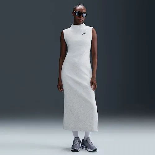 Nike Sportswear Tech Fleece женская Slim Maxi Tank Костюм цвет серый