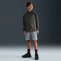 Nike Sportswear Tech Fleece Big детские (для мальчиков) шорты цвет серый