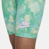 Nike Club Little дитячі Printed Bike шорти колір зелений