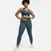 Nike Zenvy жіноча Gentle-Support З високою талією 7/8 лосіни колір зелений