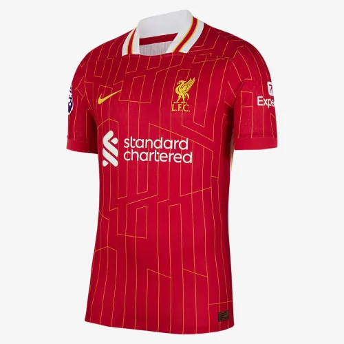 Virgil van Dijk Liverpool 2024/25 Match Home чоловічі Nike Dri-FIT ADV Soccer Jersey колір червоний