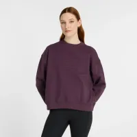 Кофта/футболка New Balance WT43535PLN - фиолетовая