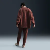 Nike Sportswear Phoenix Cozy Букле женская оверсайз Knit Cardigan цвет коричневый