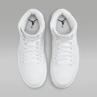 Nike Air Jordan 1 Mid жіноча Кросівки колір білий