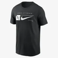 Kansas City Royals Fashion мужские Nike MLB футболка цвет черный