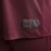 NikeSKIMS Airy жіноча оверсайз V-Neck Long-Sleeve Top колір червоний