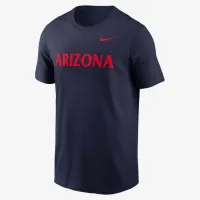 Arizona Wildcats Primetime Wordmark чоловічі Nike College футболка блакитний