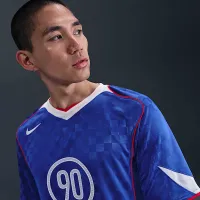 Nike Total 90 мужские Dri-FIT Soccer Jersey синий