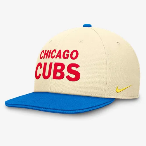 Chicago Cubs Photo Pro мужские Nike Dri-FIT MLB Adjustable Hat цвет белый