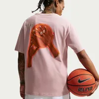 Nike A'ja Wilson Dri-FIT баскетбольные футболка цвет коричневый