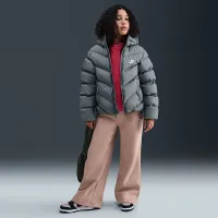 Nike Sportswear All Day Play Big детские Therma-FIT Loose-Fit Puffer Куртка цвет серый