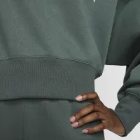 Nike Sportswear Phoenix Fleece жіноча Over-оверсайз Crew-Neck світшот колір зелений