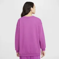 Nike Sportswear Club Fleece Big детские оверсайз свитшот цвет фиолетовый