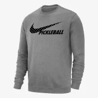 Nike Sportswear Club Fleece чоловічі Pickleball світшот колір сірий