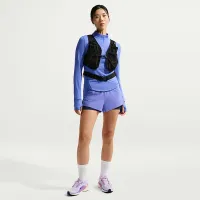 Nike Swift жіноча Dri-FIT Mid-Rise 2-in-1 Running шорти блакитний