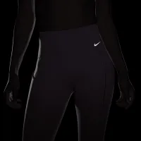 Nike Universa жіноча Medium-Support З високою талією 7/8 лосіни з кишенямиколір фіолетовий