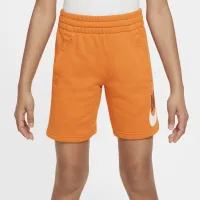 Nike Sportswear Club Fleece Big детские French Terry шорты Orange