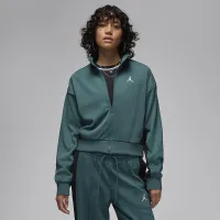 Nike Jordan женская Knit Куртка цвет зеленый