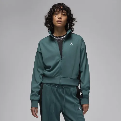 Nike Jordan женская Knit Куртка цвет зеленый