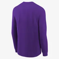 Nike Los Angeles Lakers Essential Big дитячі Jordan NBA Long-Sleeve футболка колір чорний