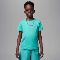 Nike Jordan Little детские Jumpman Air Embroideцвет красный футболка цвет зеленый