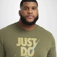 Nike чоловічі Dri-FIT Short-Sleeve Fitness футболка колір зелений