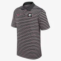 Georgia Bulldogs Primetime Victory Striped чоловічі Nike Dri-FIT College Polo колір чорний