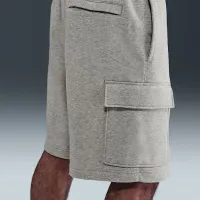 Nike Club мужские Fleece Cargo шорты цвет серый