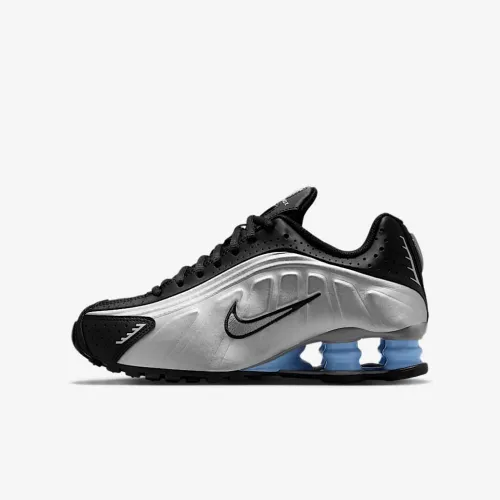 Nike Shox R4 Big дитячі Кросівки колір сірий