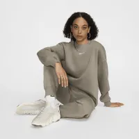Nike Sportswear Phoenix Fleece жіноча оверсайз Crew-Neck світшот колір зелений
