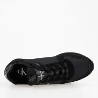 Кросівки Calvin Klein Jeans Runner Sock Laceup YM0YM00553-0GL - Чорні