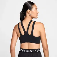 Nike Freestyle женская Light-Support Padded Sports Bra цвет черный