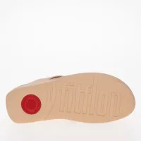 Japonki FitFlop Lulu Leather Toe-Post I88-A89 - Рожеві
