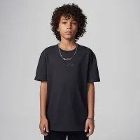 Nike Air Jordan Big детские Embroideцвет красный футболка цвет черный