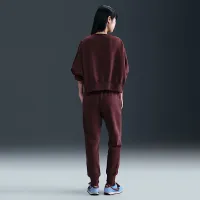 Nike Sportswear Phoenix Fleece женская Mid-Rise Sweatpants цвет красный