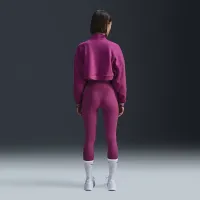 Nike One женская С высокой Талией Full-Length лосины цвет фиолетовый