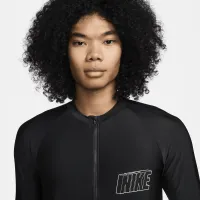 Nike Swim 3-D чоловічі Long-Sleeve Full-Zip Hydroguard колір чорний