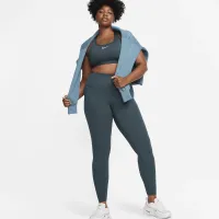 Nike Zenvy жіноча Gentle-Support З високою талією Full-Length лосіни колір зелений