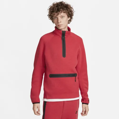 Nike Sportswear Tech Fleece чоловічі 1/2-Zip світшот колір червоний